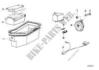 Caja de herramientas para BMW Motorrad R 80, R 80 /7 desde 1977