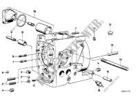 Piezas adicionales del carter de motor para BMW Motorrad R 90/6 desde 1973