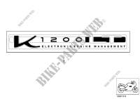Etiqueta para BMW Motorrad K 1200 LT 99 desde 1997