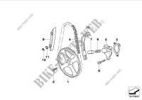 Cadena distr./riel tensor/deslizamiento para BMW Motorrad R 1200 ST desde 2003