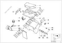 Canalon instrum./caja de fusibles/piezas para BMW Motorrad R 850 R 02 desde 1999