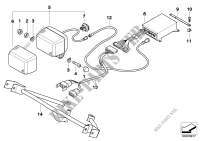 Farol de senales/mecanismo de mando para BMW Motorrad R 850 R 02 desde 1999