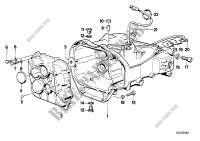 Cárter del cambio/piezas montaje/juntas para BMW Motorrad K 100 desde 1987