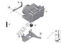 Modulador de presión ABS para BMW Motorrad F 800 GS 08 desde 2006