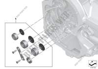 Juego cojinetes caja cambios lado motor para BMW Motorrad R 1200 GS desde 2011