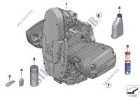 Motor, Doble Ignición para BMW R 850 R 02 desde 1999